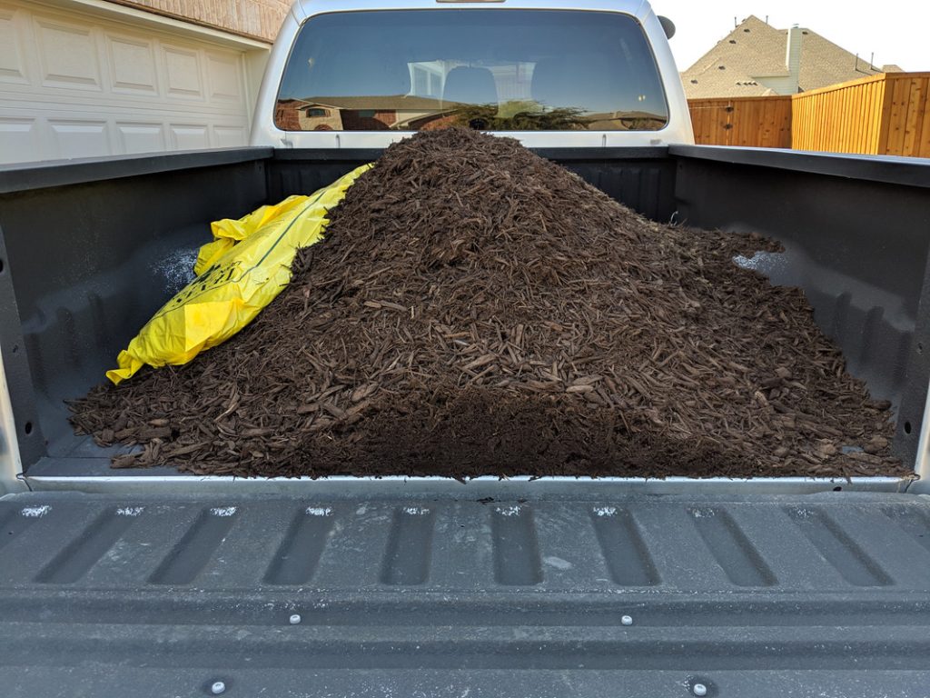 truck load of mulch