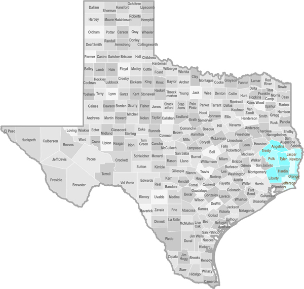 irrigation service map
